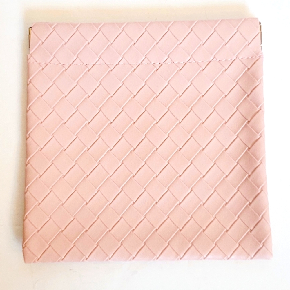 NEW Pink Quilted Mini Pouch